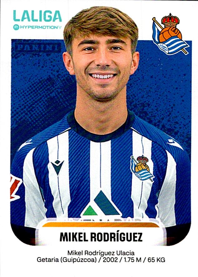 LALIGA HYPERMOTION 2025-26 MIKEL RODRIGUEZ REAL SOCIEDAD B Nº354