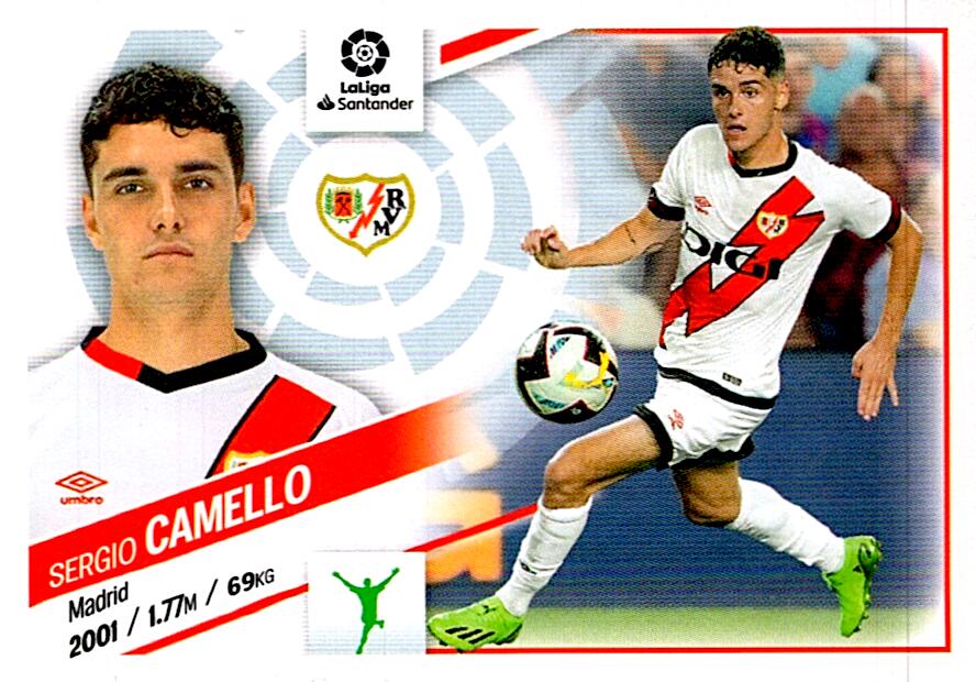 Cromo Liga Este 2022/2023 CAMELLO ULTIMO FICHAJE Nº28 TERCERA EDICION
