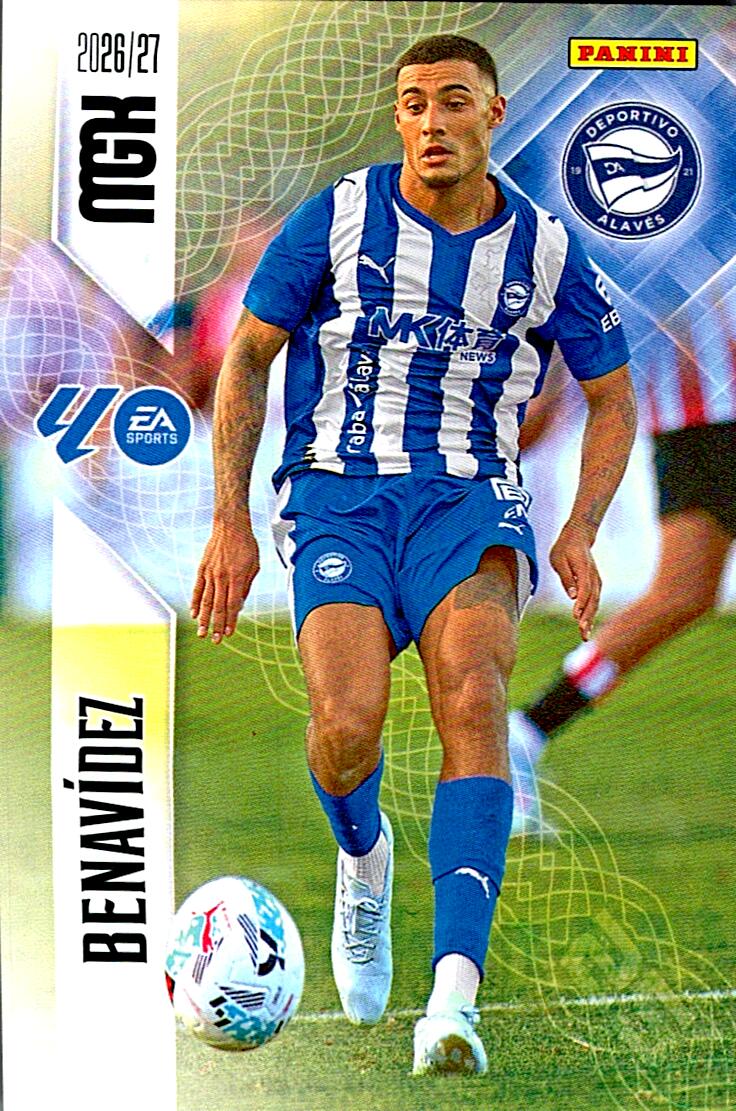 MEGACRACKS 2026/2027 BENAVÍDEZ  D.ALAVÉS Nº27