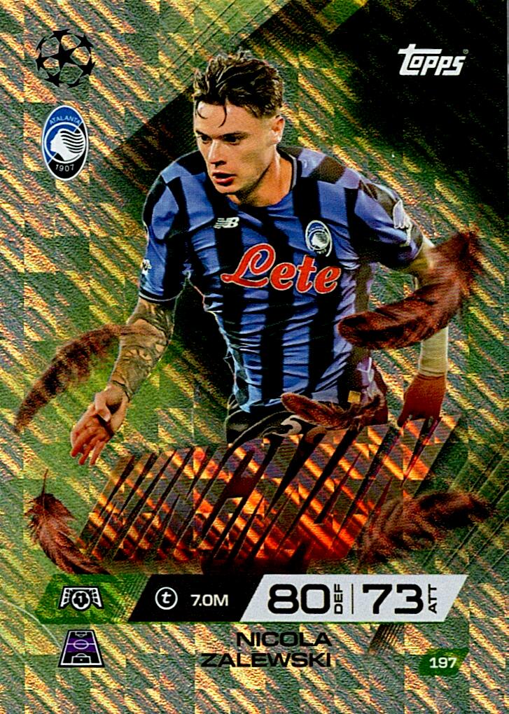 TOPPS MATCH ATTAX EXTRA 2025/26 NICOLA ZALEWSKI WINGMAN Nº197