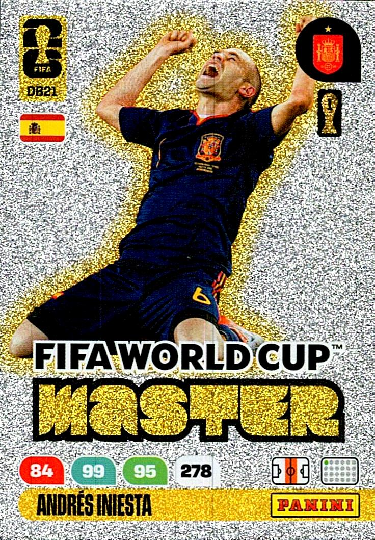 ADRENALYN WORLD CUP 2026 ANDRES INIESTA NºDB21