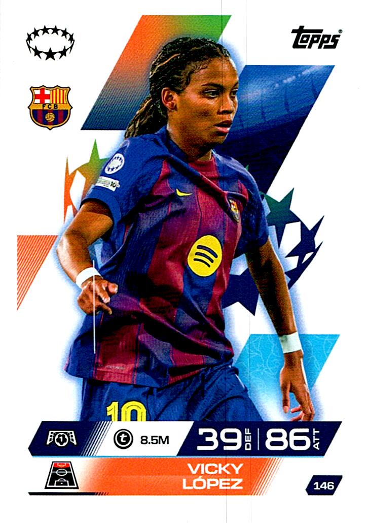TOPPS MATCH ATTAX EXTRA 2025/26 VICKY LOPEZ Nº146