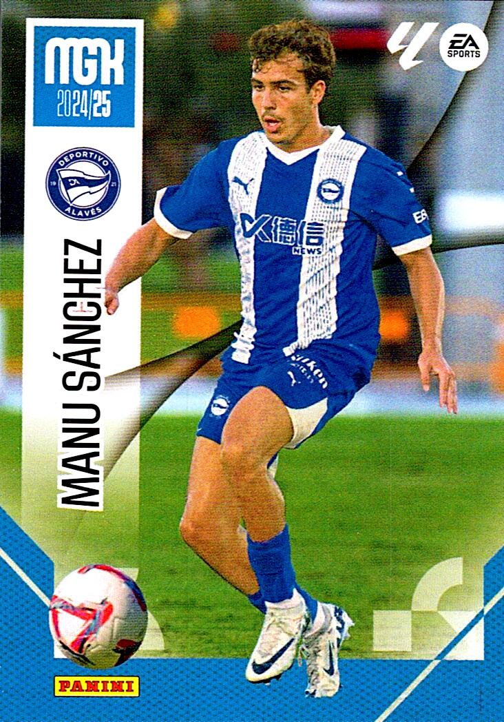 Megacracks 2024/2025 MANU SANCHEZ D. Alaves Nº 27 SEGUNDA EDICION