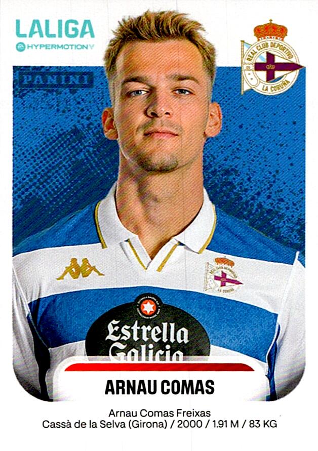 LALIGA HYPERMOTION 2025-26 ARNAU COMAS DEPORTIVO DE LA CORUÑA Nº179