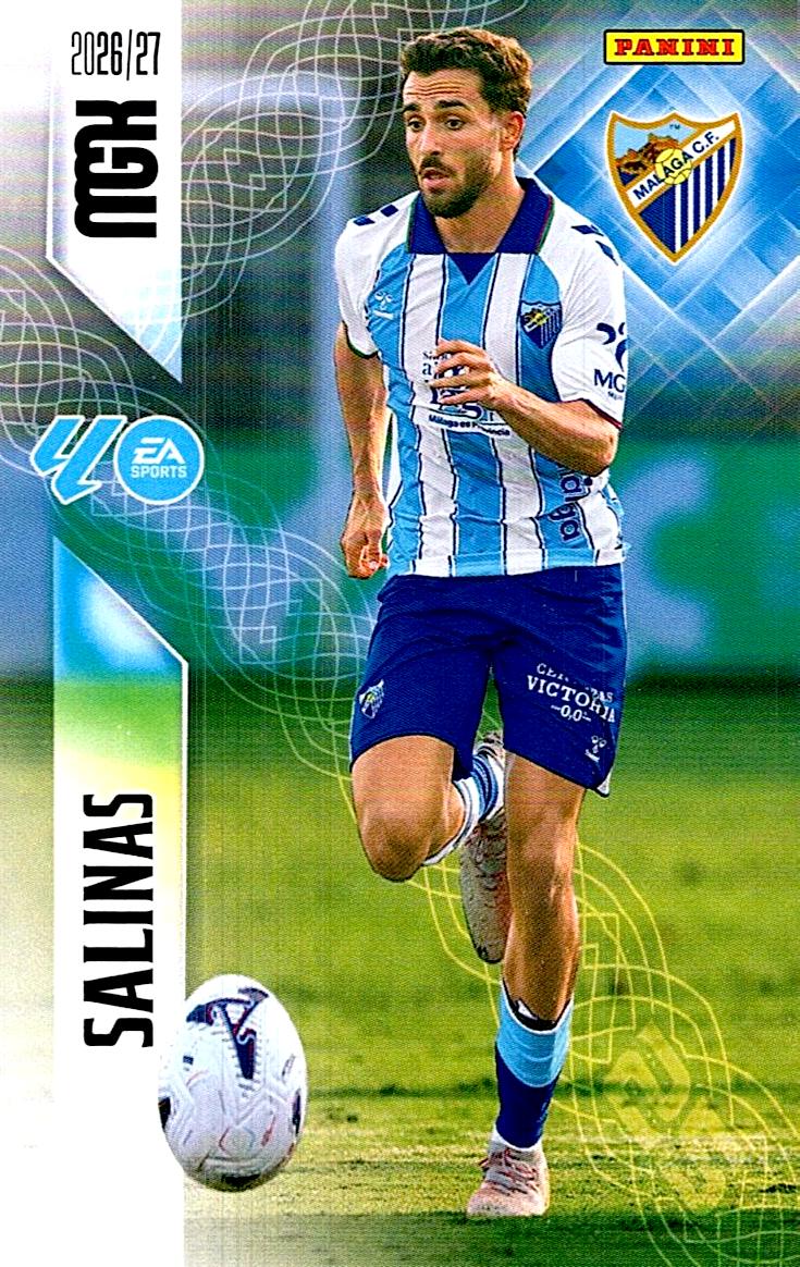 MEGACRACKS 2026/2027 SALINAS MALAGA CF Nº243 SEGUNDA EDICION