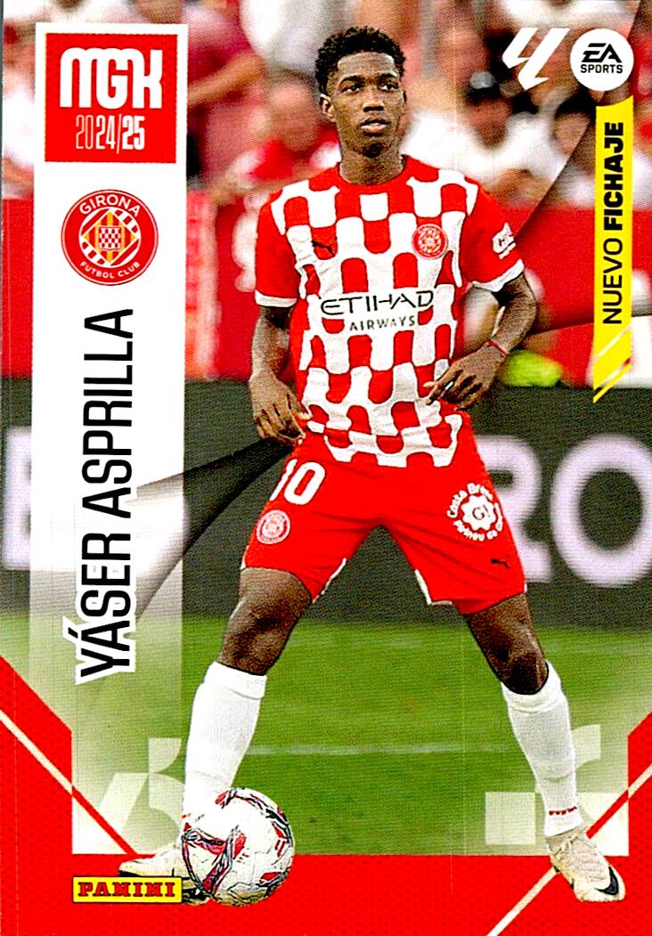 MEGACRACKS 2024/2025 YASER ASPRILLA NUEVO FICHAJE Nº486 TERCERA EDICION