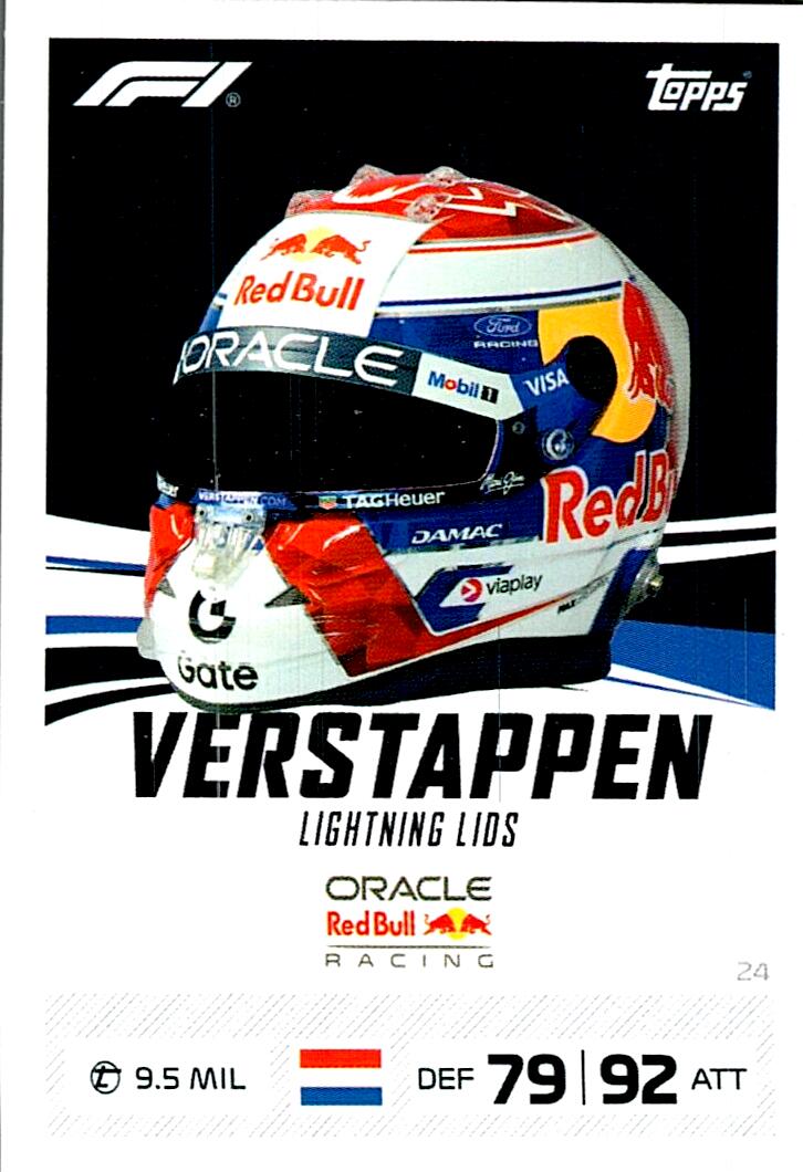 TURBO ATTAX FORMULA 1 2026 MAX VERSTAPPEN Nº24