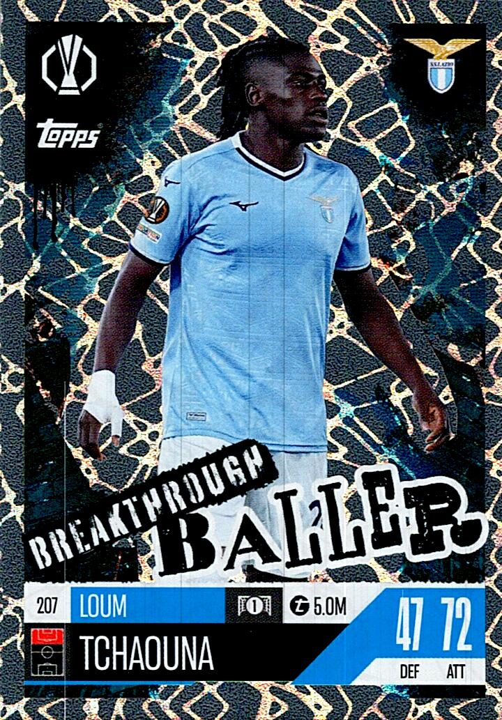 Match Attax Extra 2025 Loum Tchaouna Breakthrough Baller nº207
