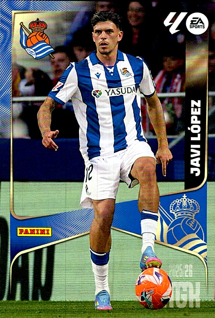 MEGACRACKS 2025/2026 JAVI LOPEZ REAL SOCIEDAD Nº315
