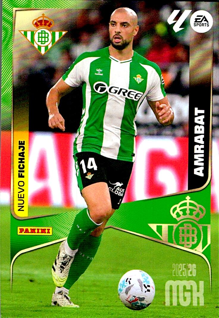 MEGACRACKS 2025/2026 AMRABAT ULTIMO FICHAJE Nº503 TERCERA EDICION