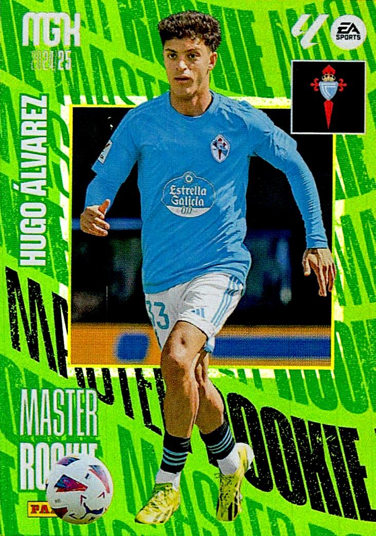 Megacracks 2024/2025 HUGO ALVAREZ MASTER ROOKIE Nº 414