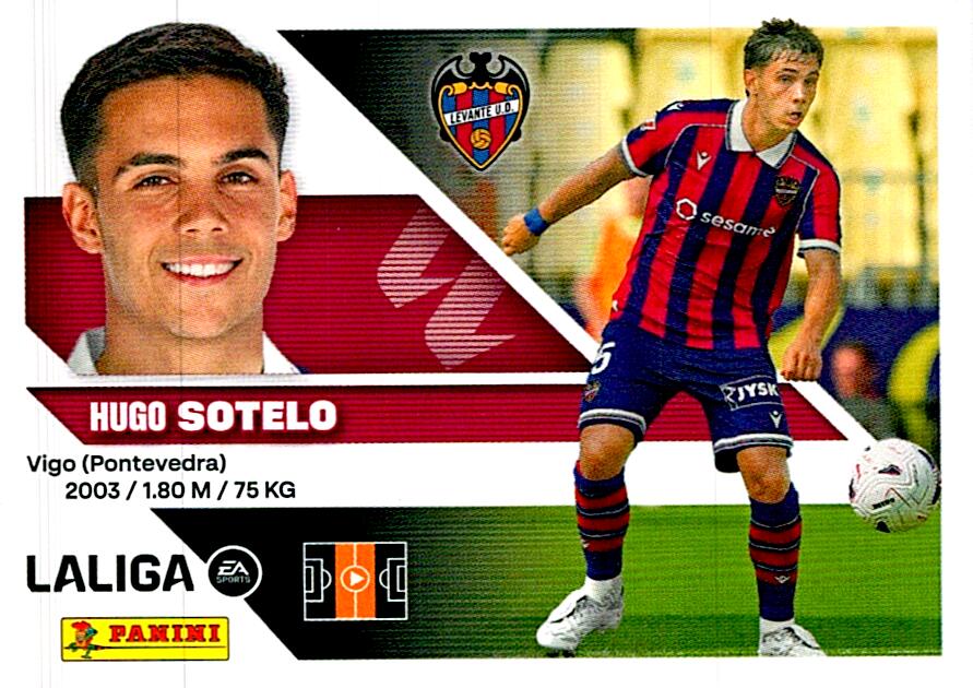 LIGA ESTE 2026/2027 SOTELO FICHAJE Nº13 SEGUNDA EDICION