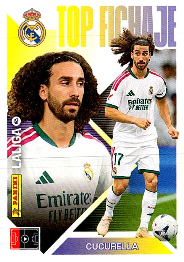 LIGA ESTE 2026/2027 CUCURELLA TOP FICHAJE Nº67 CUARTA EDICION