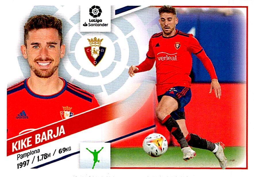 Cromo Liga Este 2022/2023 KIKE BARJA CA OSASUNA Nº17A