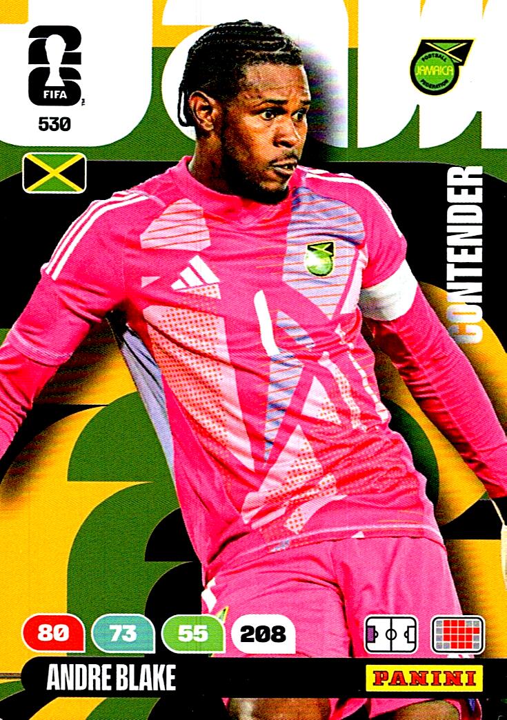 ADRENALYN WORLD CUP 2026 ANDRE BLAKE JAMAICA Nº530