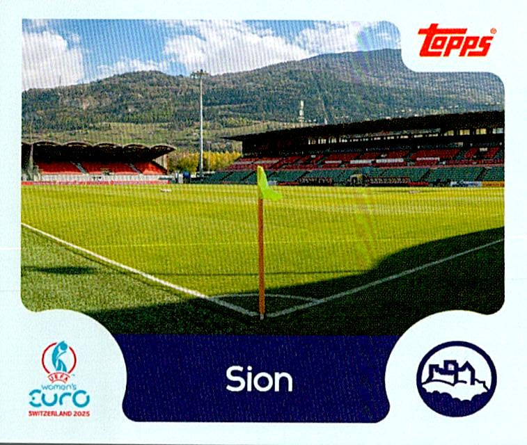 TOPPS WOMEN´S EURO SWITZERLAND 2025 SION Nº27