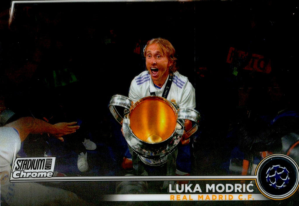 TOPPS STADIUM CHROME 2022/2023 LUKA MODRIC Nº37