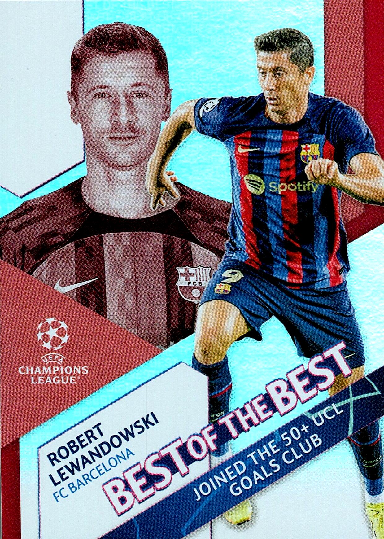 TOPPS UEFA 2022/2023 BEST OF THE BEST LEWANDOWSKI NºBB-9