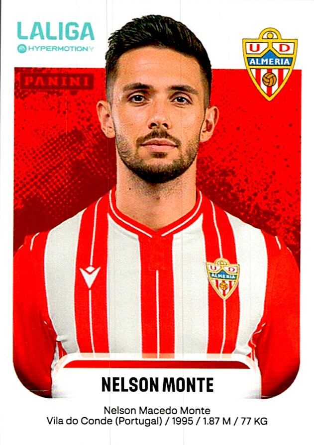 LALIGA HYPERMOTION 2025-26 NELSON MONTE ALMERIA Nº26A