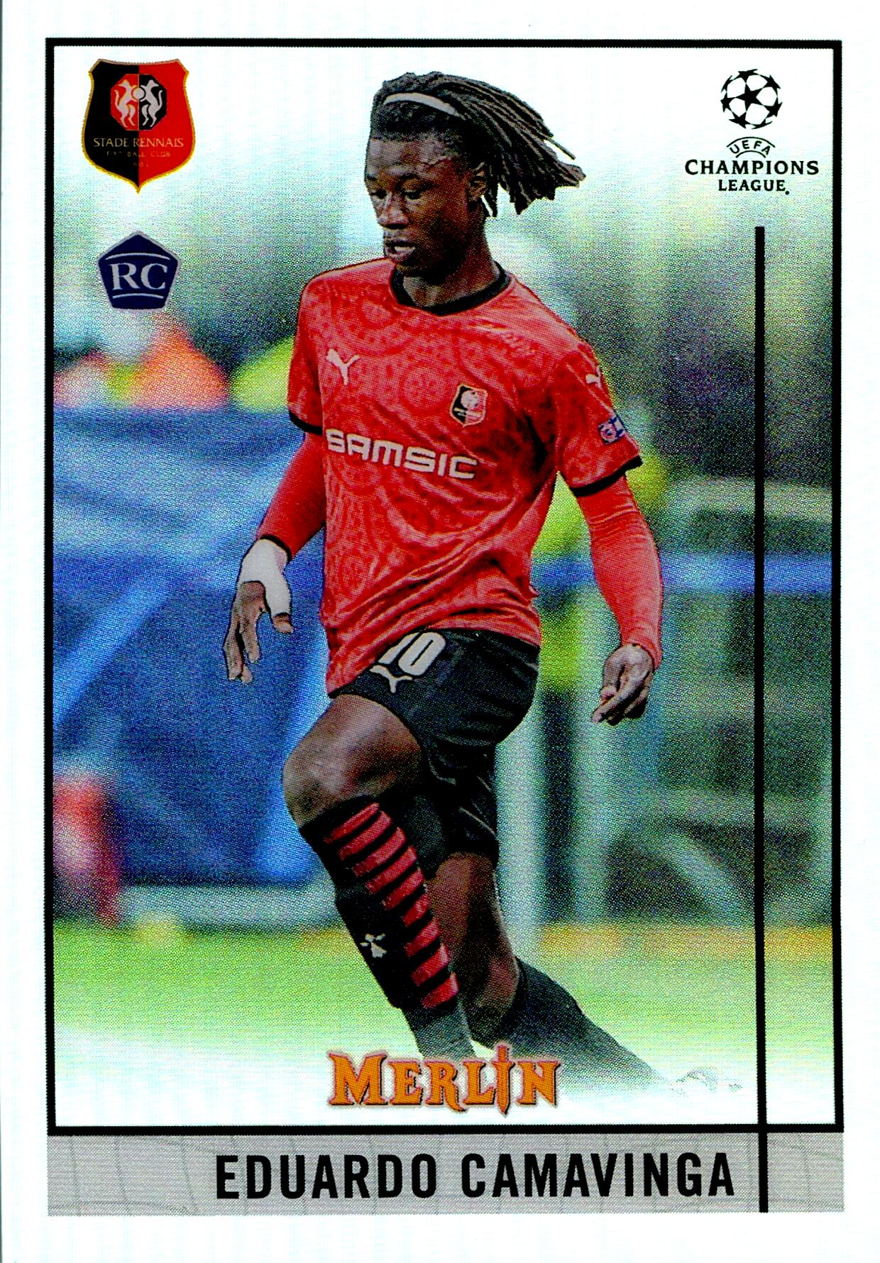 TOPPS MERLIN UCL 2020/2021 CAMAVINGA Nº20 ROOKIE