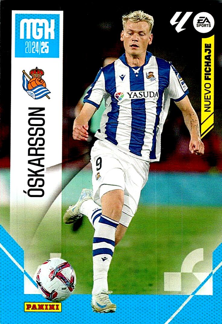 MEGACRACKS 2024/2025 OSKARSSON NUEVO FICHAJE Nº487 TERCERA EDICION