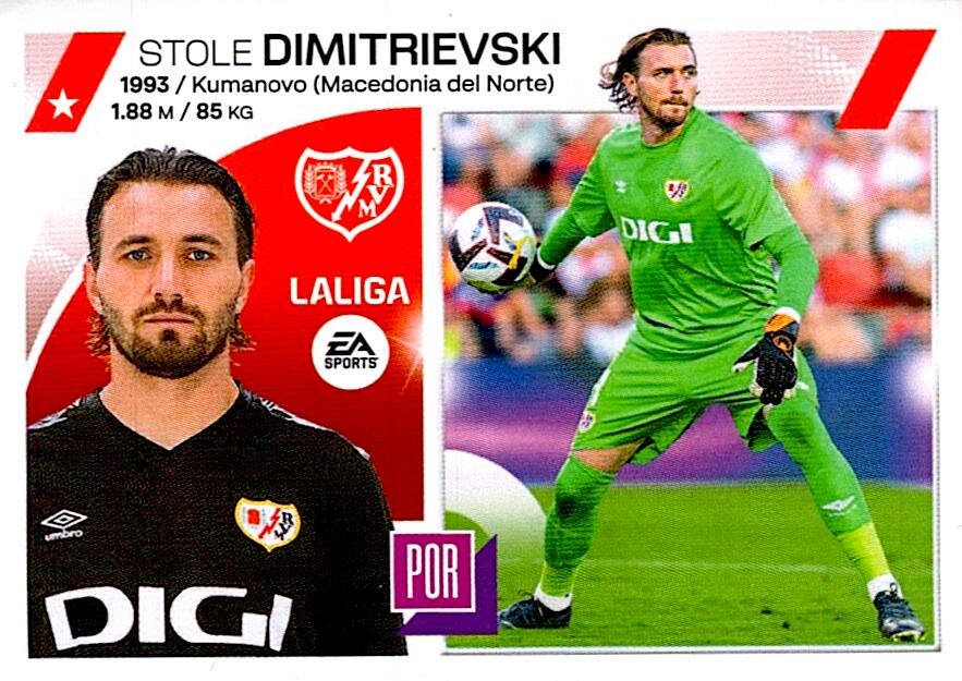 LIGA ESTE 2023/24 DIMITRIEVSKI RAYO VALLECANO 3