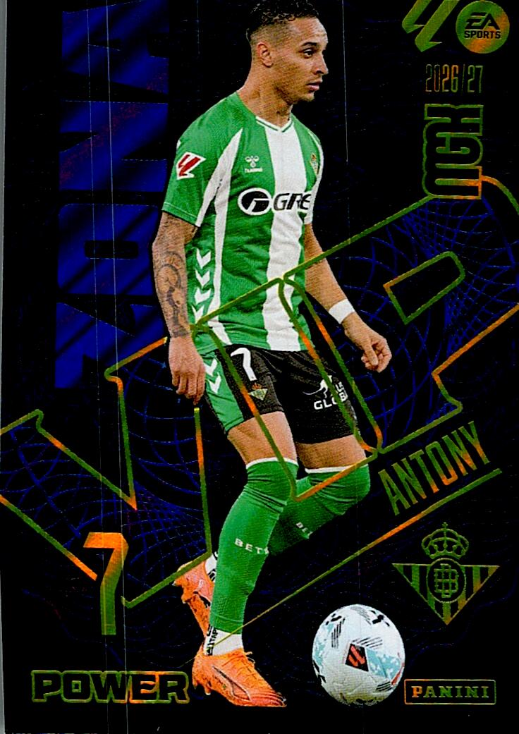 MEGACRACKS 2026/2027 ZONA VIP POWER ANTONY REAL BETIS Nº388P