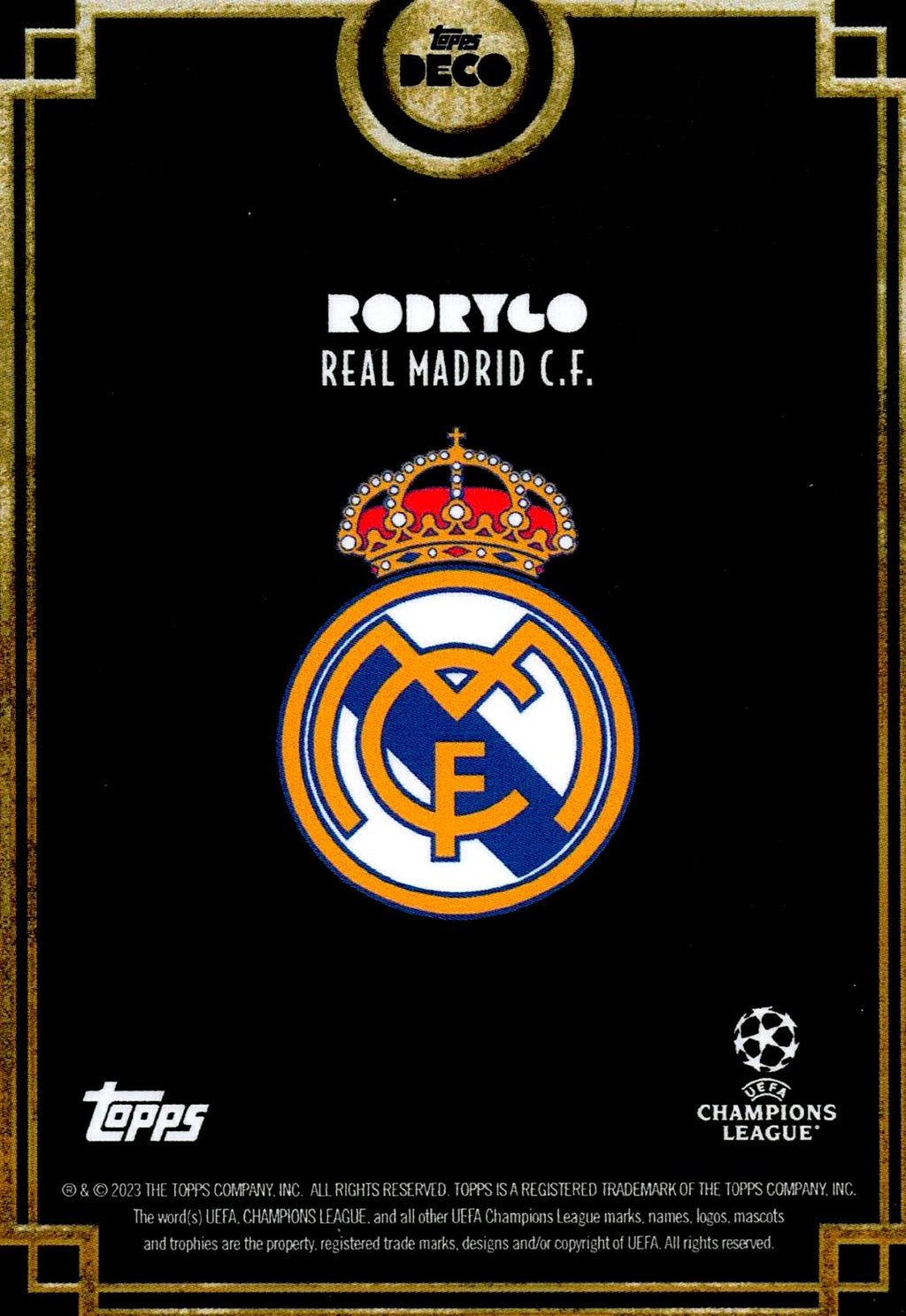 TOPPS DECO 2023/2024 RODRYGO