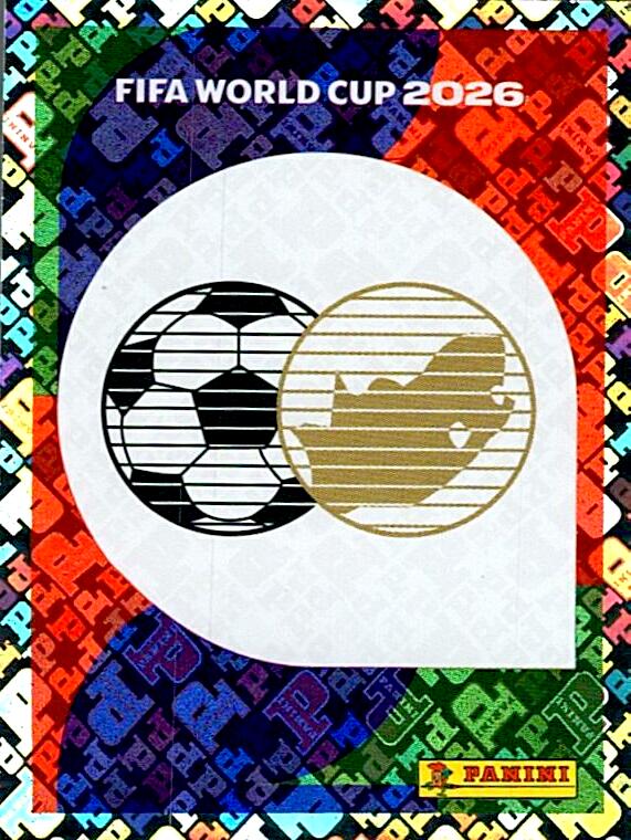STICKERS FIFA WORLD CUP 2026 ESCUDO NºRSA 1