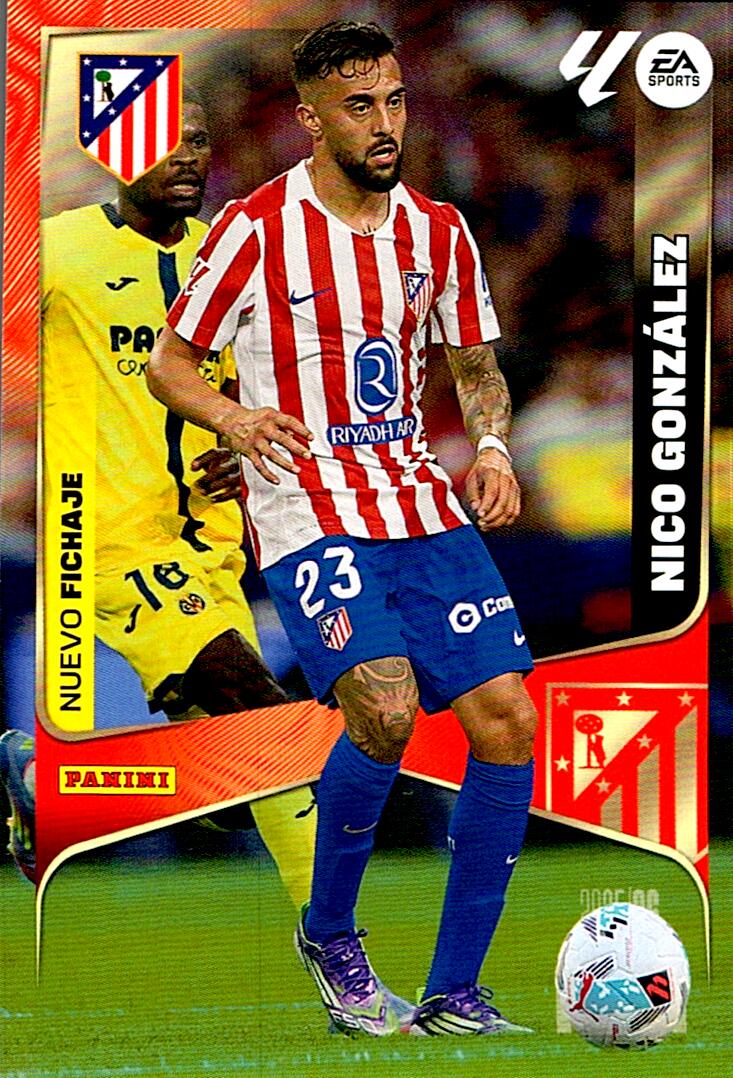 MEGACRACKS 2025/2026 NICO GONZALEZ ULTIMO FICHAJE Nº504 TERCERA EDICION