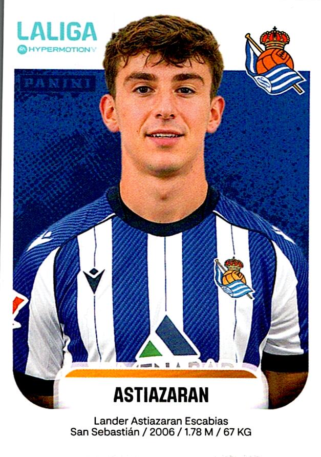 LALIGA HYPERMOTION 2025-26 ASTIAZARAN REAL SOCIEDAD B Nº357