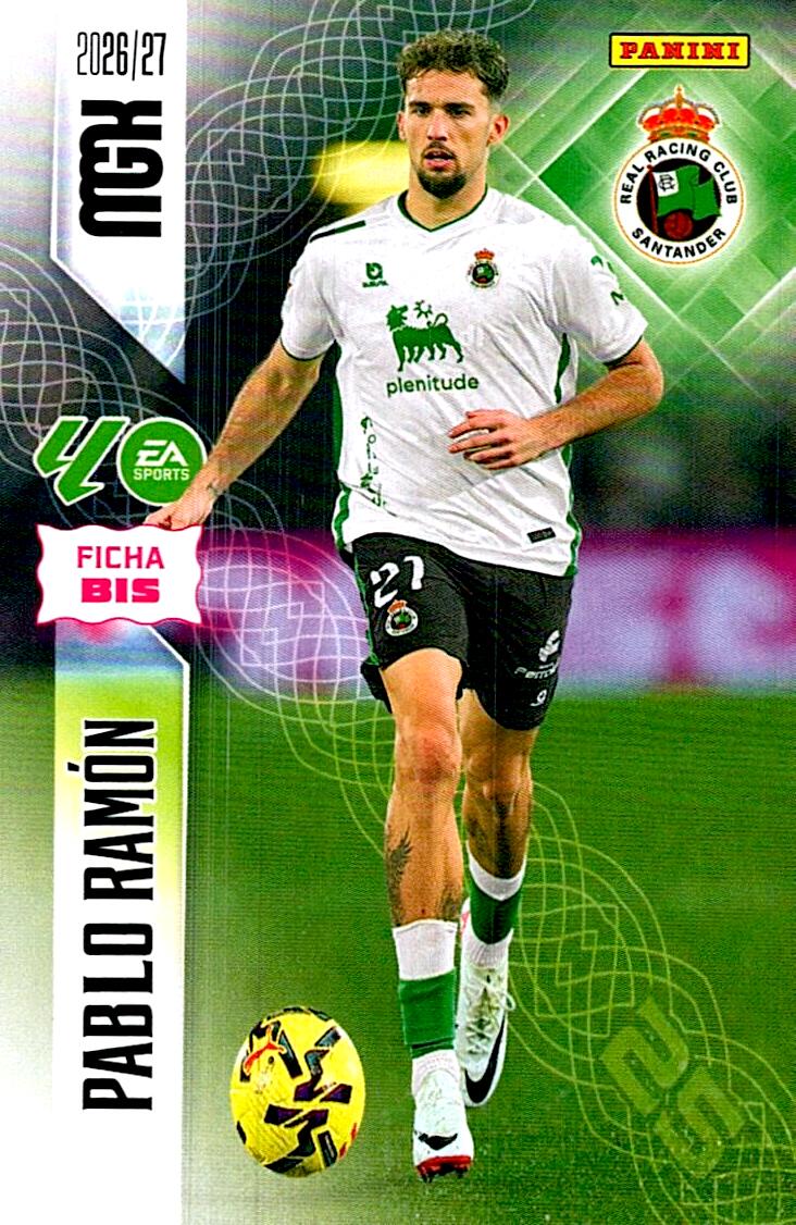MEGACRACKS 2026/2027 PABLO RAMON FICHA BIS Nº275 BIS SEGUNDA EDICION