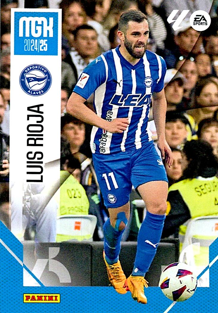 Megacracks 2024/2025 LUIS RIOJA D. Alaves Nº 34