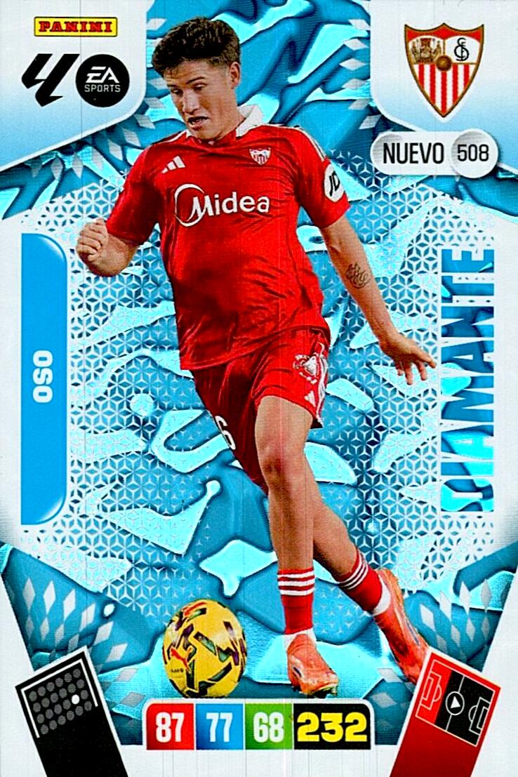 ADRENALYN LA LIGA 2025/2026 OSO NUEVO DIAMANTE Nº508