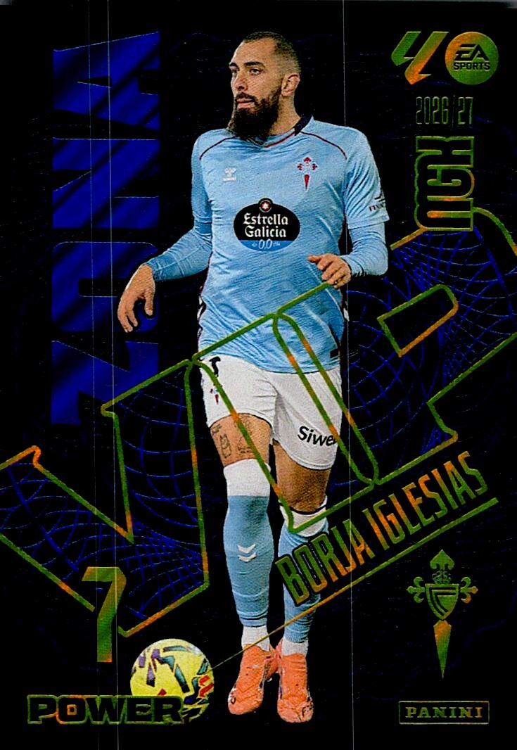 MEGACRACKS 2026/2027 ZONA VIP POWER BORJA IGLESIAS RC CELTA Nº389P