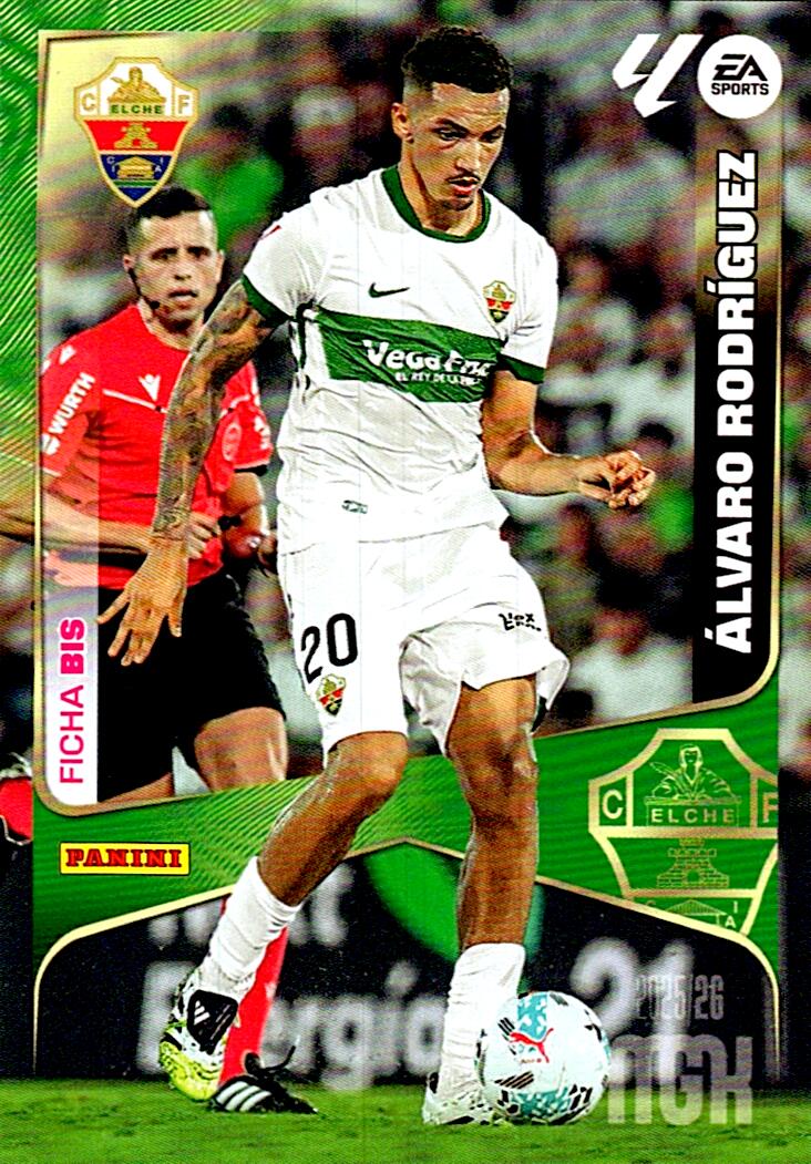 MEGACRACKS 2025/2026 ALVARO RODRIGUEZ COLOCA Nº144 BIS SEGUNDA EDICION