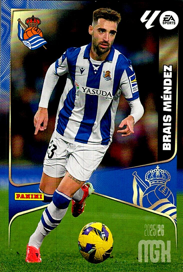 MEGACRACKS 2025/2026 BRAIS MENDEZ REAL SOCIEDAD Nº317
