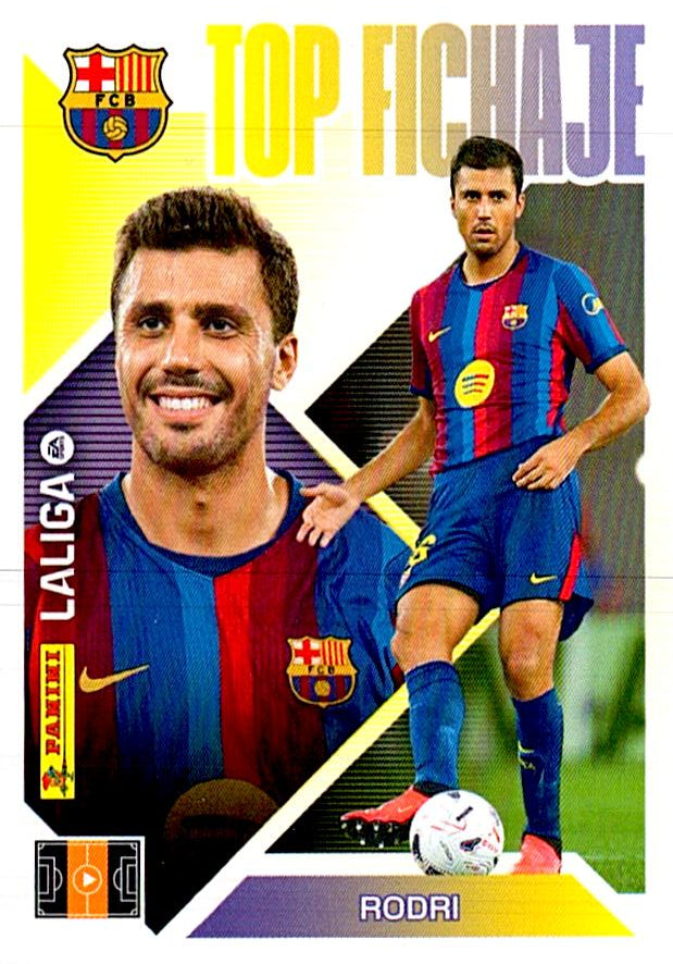 LIGA ESTE 2026/2027 RODRI TOP FICHAJE Nº69 CUARTA EDICION
