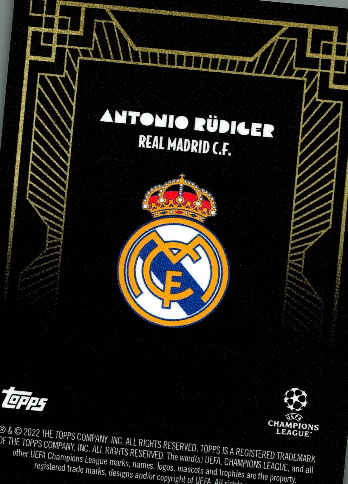TOPPS DECO 2021/2022 ANTONIO RÜDIGER