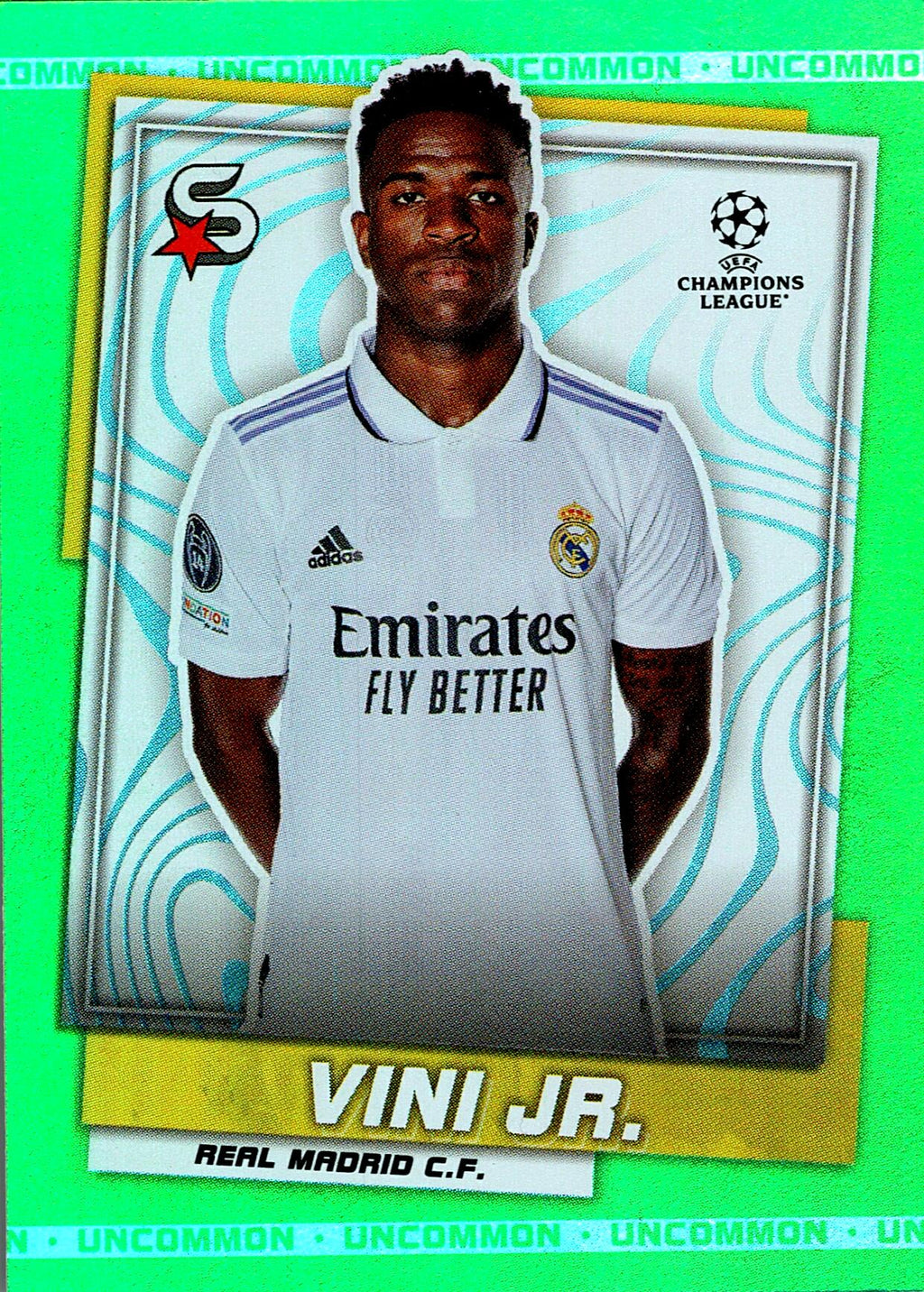 TOPPS SUPERSTARS UCL 2022/2023 VINI JR. Nº45 UNCOMMON