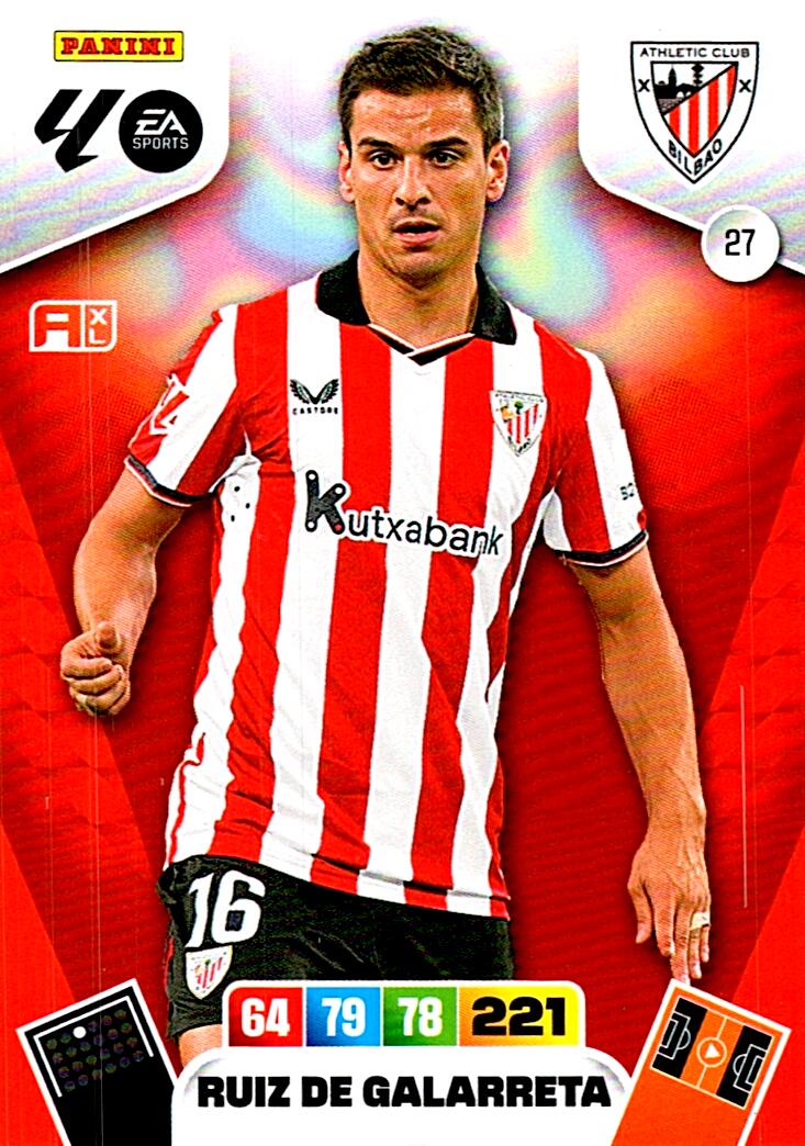 ADRENALYN LA LIGA 2025/2026 RUIZ DE GALARRETA ATHLETIC CLUB Nº27