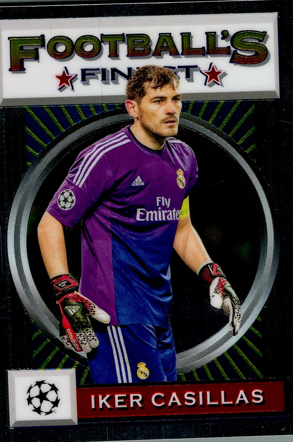 TOPPS FOOTBALL´S FINEST UEFA CHAMPIONS LEAGUE 2021/2022 - IKER CASILLAS Nº49