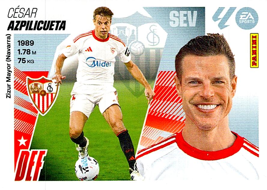 LIGA ESTE 2025/2026 AZPILICUETA Nº10 BIS CUARTA EDICION