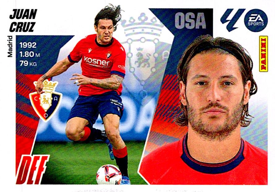 LIGA ESTE 2025/2026 CA OSASUNA JUAN CRUZ Nº9
