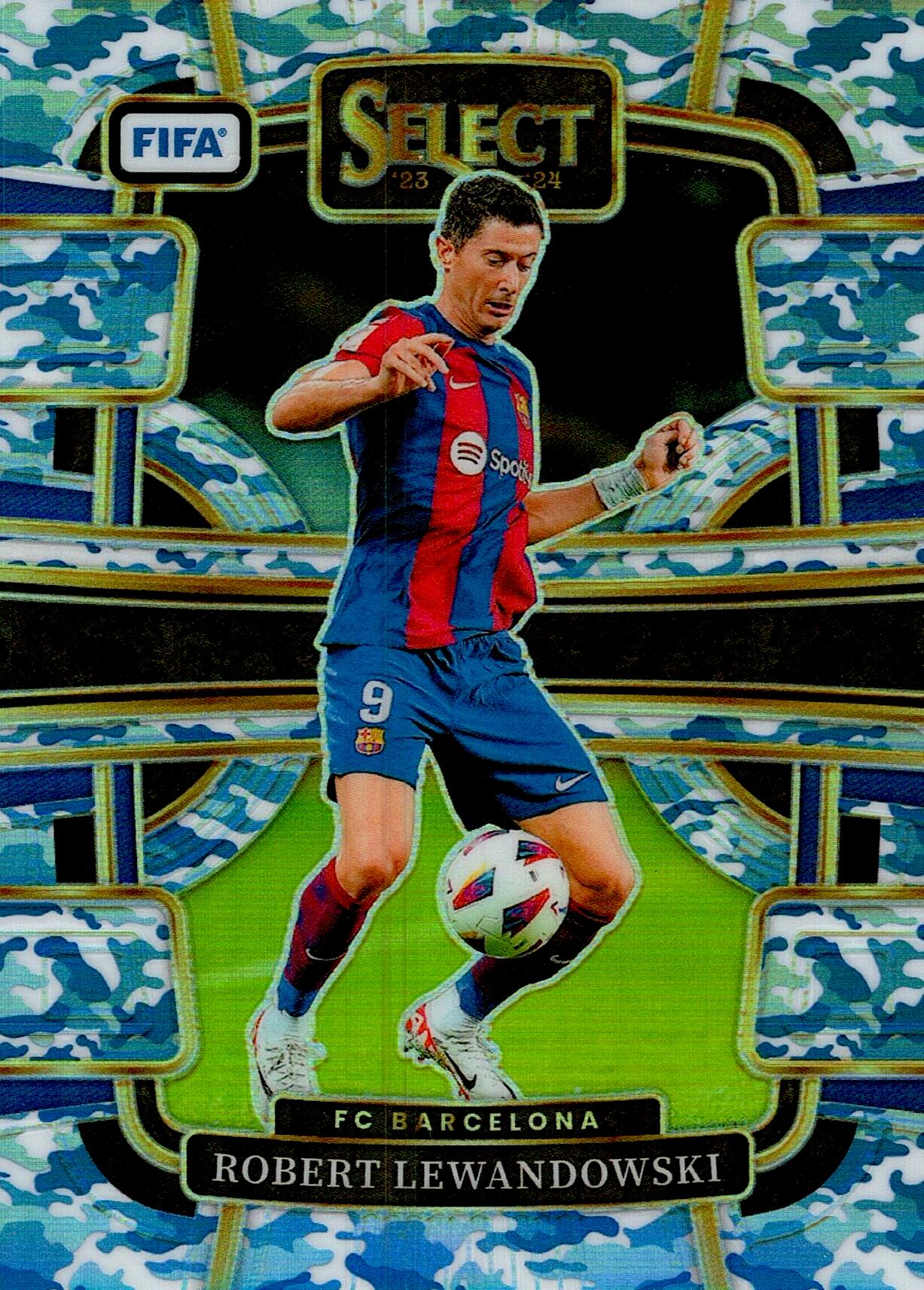 PANINI SELECT FIFA 2023/2024 LEWANDOWSKI Nº25 NUMERADA /99