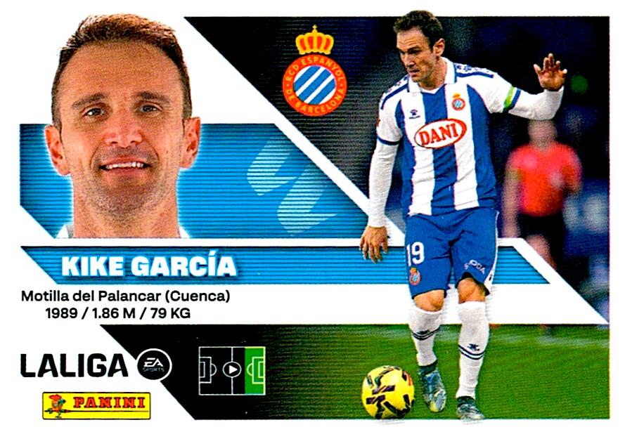 LIGA ESTE 2026/2027  RCD ESPAÑOL KIKE GARCÍA Nº19