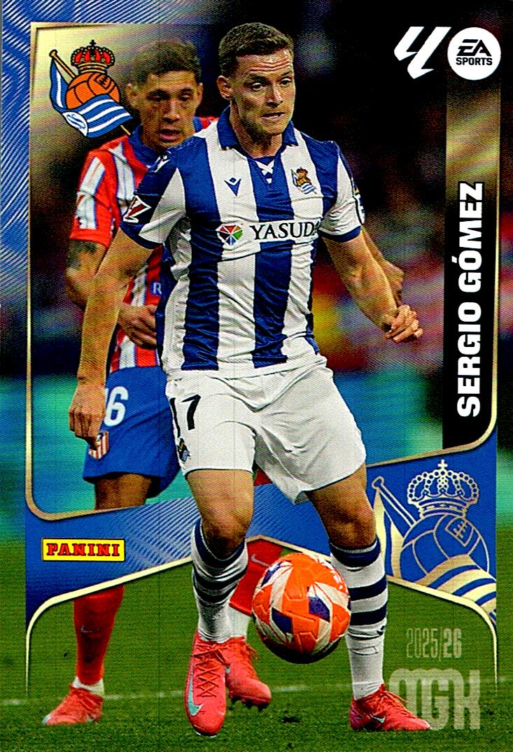 MEGACRACKS 2025/2026 SERGIO GOMEZ REAL SOCIEDAD Nº318