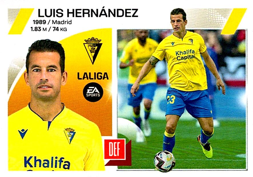 LIGA ESTE 2023/24 LUIS HERNANDEZ CADIZ CF 8