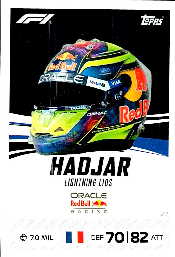 TURBO ATTAX FORMULA 1 2026 ISACK HADJAR Nº27