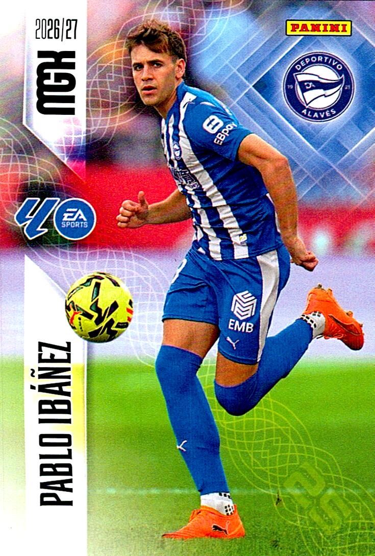 MEGACRACKS 2026/2027 PABLO IBÁÑEZ D.ALAVÉS Nº31